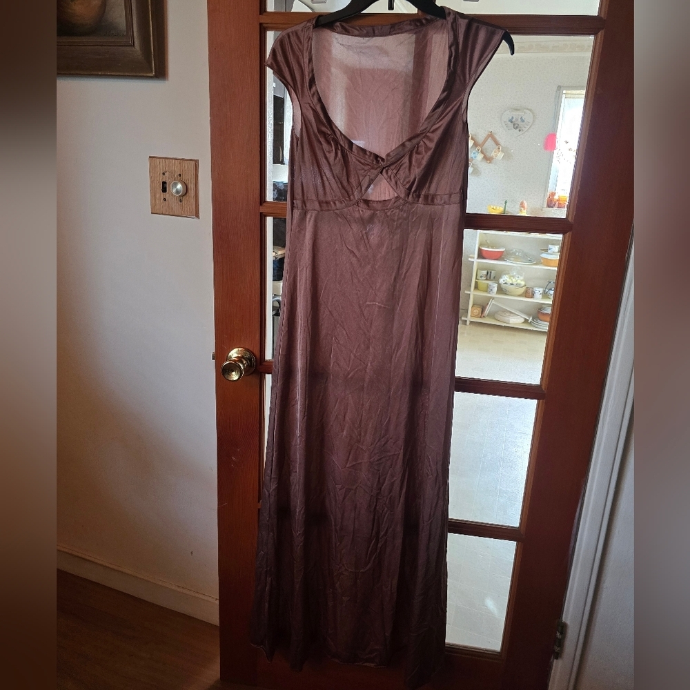 Unionmade Elegant Vintage Purple Nightgown Medium